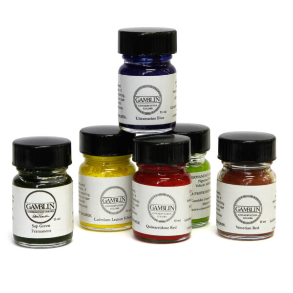 Gamblin Conservation Colors – Χρώματα ρετούς 15 ml (Retouching Colours)
