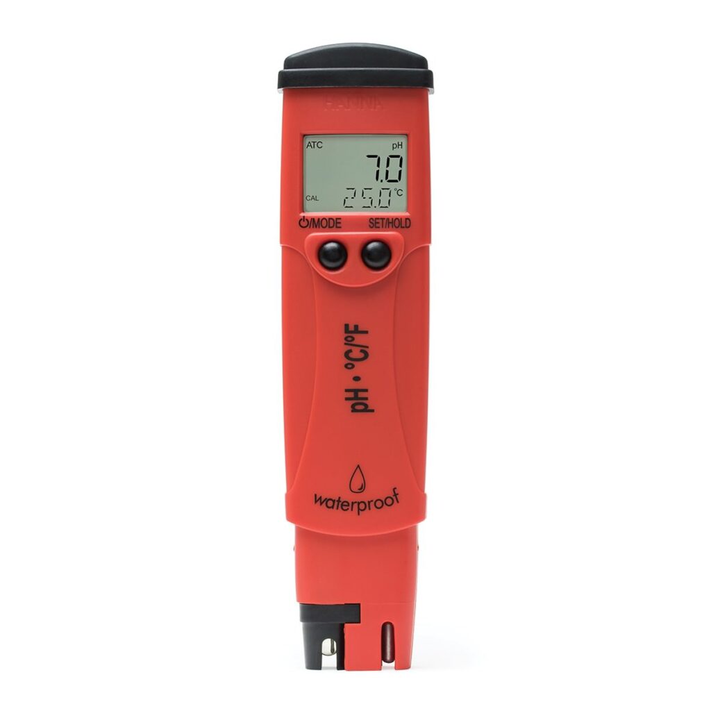 Hanna HI98127 pHep®4 – Αδιάβροχο πεχάμετρο/θερμόμετρο τσέπης με ανάλυση 0,1 pH (pH/Temperature Tester)