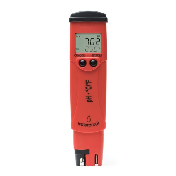 Hanna HI98128 pHep®5 – Αδιάβροχο πεχάμετρο/θερμόμετρο τσέπης με ανάλυση 0,01 pH (pH/Temperature Tester)