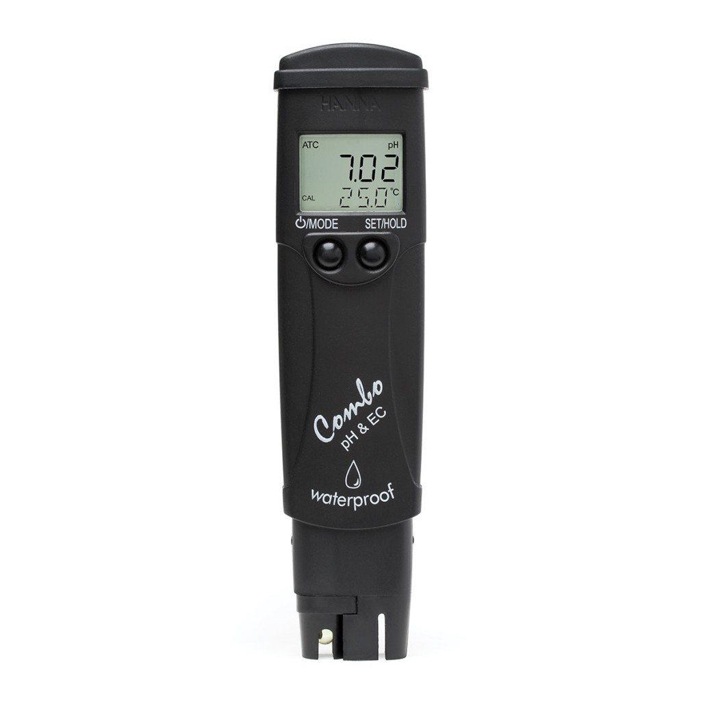 Hanna HI98129 Combo – Αδιάβροχο όργανο τσέπης pH/αγωγιμότητας/TDS χαμηλής κλίμακας (pH/Conductivity/TDS Tester Low Range)