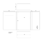 Archivbox Voltaire – Φάκελος αρχειοθέτησης με 3 πτερύγια (3-Flap File Folder)