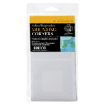 Lineco Polypropylene Mounting/Framing Corners – Γωνίες στερέωσης/κορνιζαρίας πολυπροπυλενίου