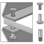 Lineco Screw Posts – Βίδες βιβλιοδεσίας (screw posts)