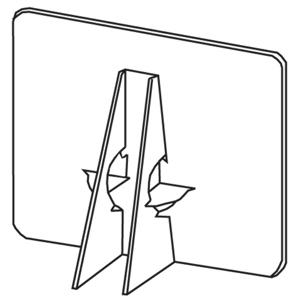 Lineco Easel Backs Self-Stick, Double Wing – Αυτοκόλλητα στηρίγματα πλάτης, διπλό φτερό
