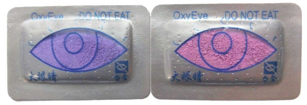 LLFA Oxy-eye – Αυτοκόλλητος δείκτης οξυγόνου, 5 τεμ. (Oxygen Indicator)