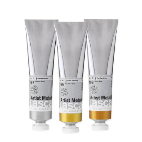 Lascaux Artist Metallics colours